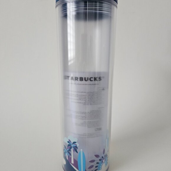 NEW STARBUCKS You Are Here Canary Islands Double Wall Tumbler w/SKU 16floz/473ml - Picture 3 of 7